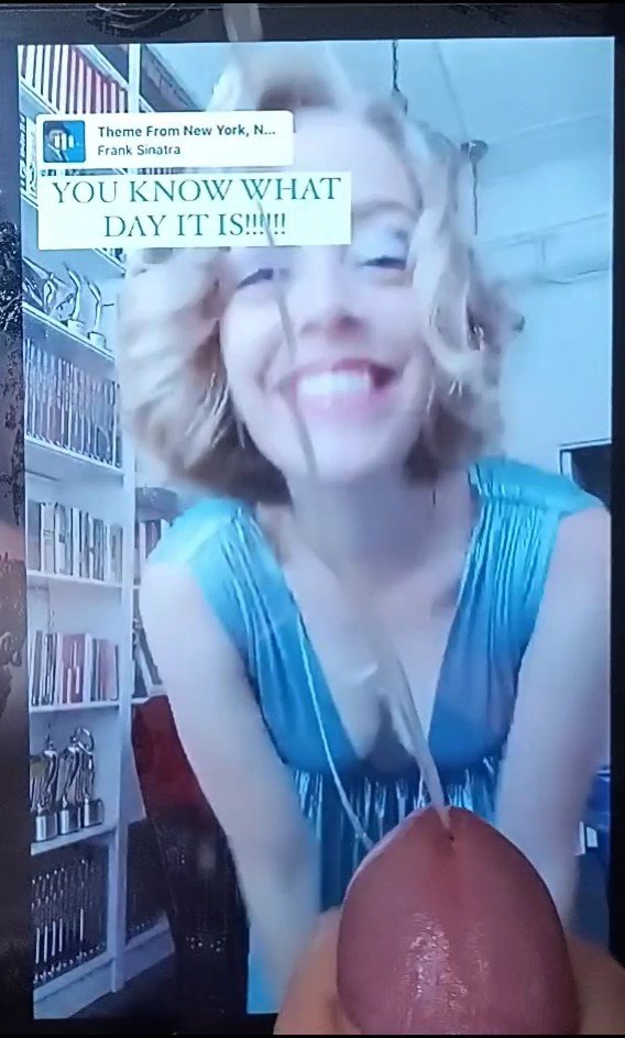 Cool whimsical New Yorker blondie Emily cum tribute request - pretty smile 💦♒✨ #aDxVUeIe